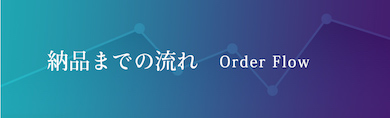 納品までの流れ